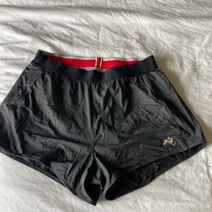 tracksmith session seeps shorts, size m